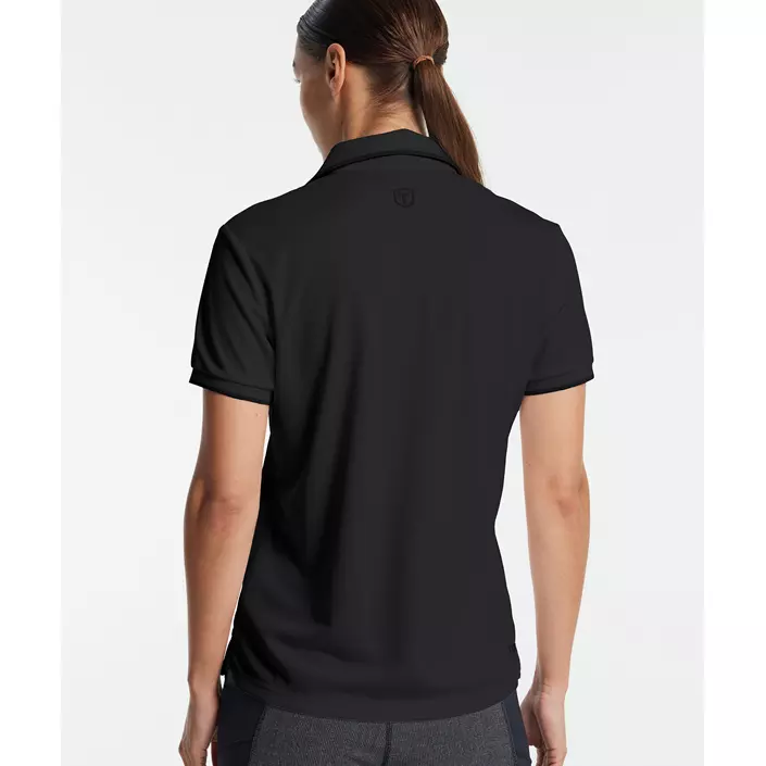 Tenson TXlite Q-dry pikétröja dam, Black, large image number 7