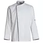 Kentaur  chefs-/server jacket with black piping, White