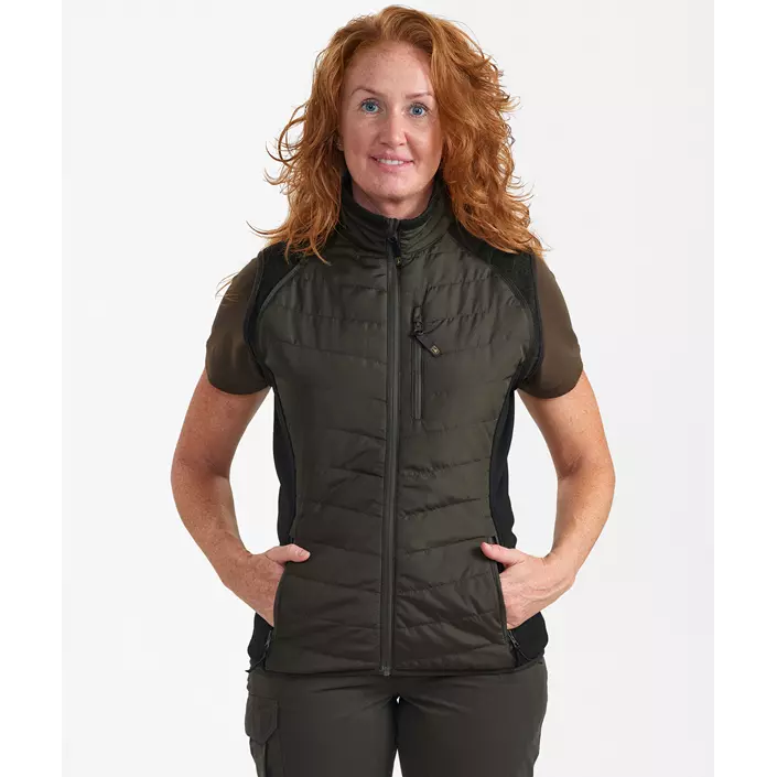 Deerhunter Moor women's zip-off hybrid jacket, Timber, large image number 3