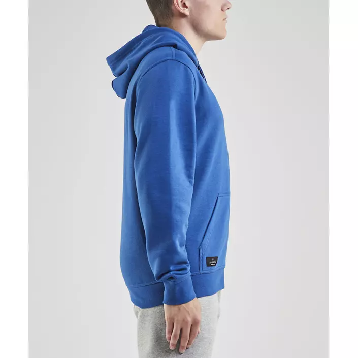 Craft Community FZ hoodie med blixtlås, Royal, large image number 3