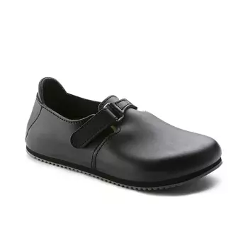 Birkenstock Linz Super Grip Regular Fit work shoes, Black