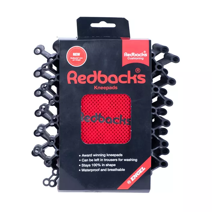 Redbacks knee pads, Black, Black, large image number 3