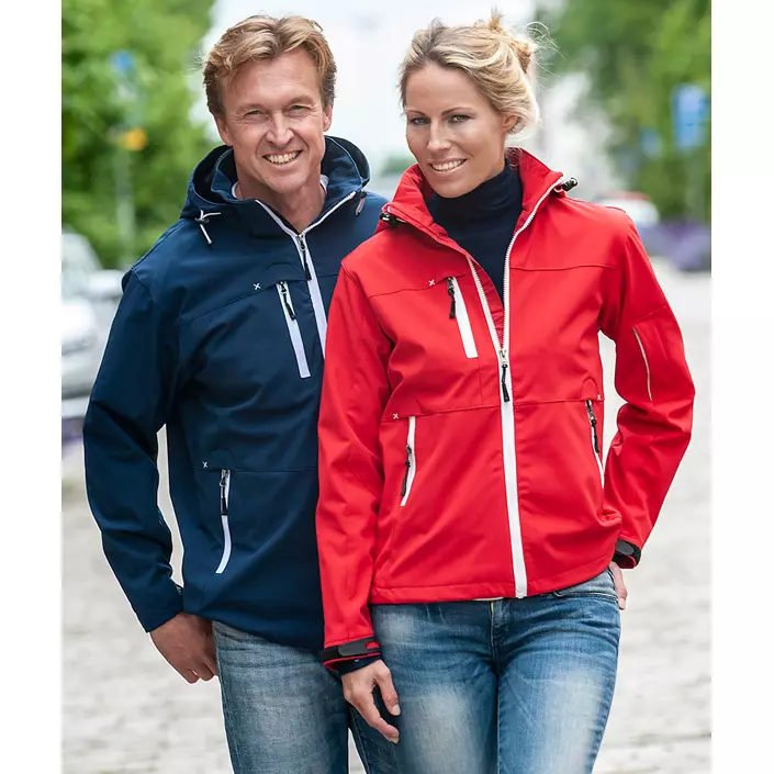 Matterhorn Middlemore  softshelljacka, Red, large image number 1