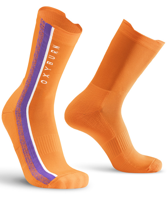 Oxyburn Change socks, Orange/Galaxy