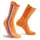 Oxyburn Change Strümpfe, Orange/Galaxy, Orange/Galaxy, swatch