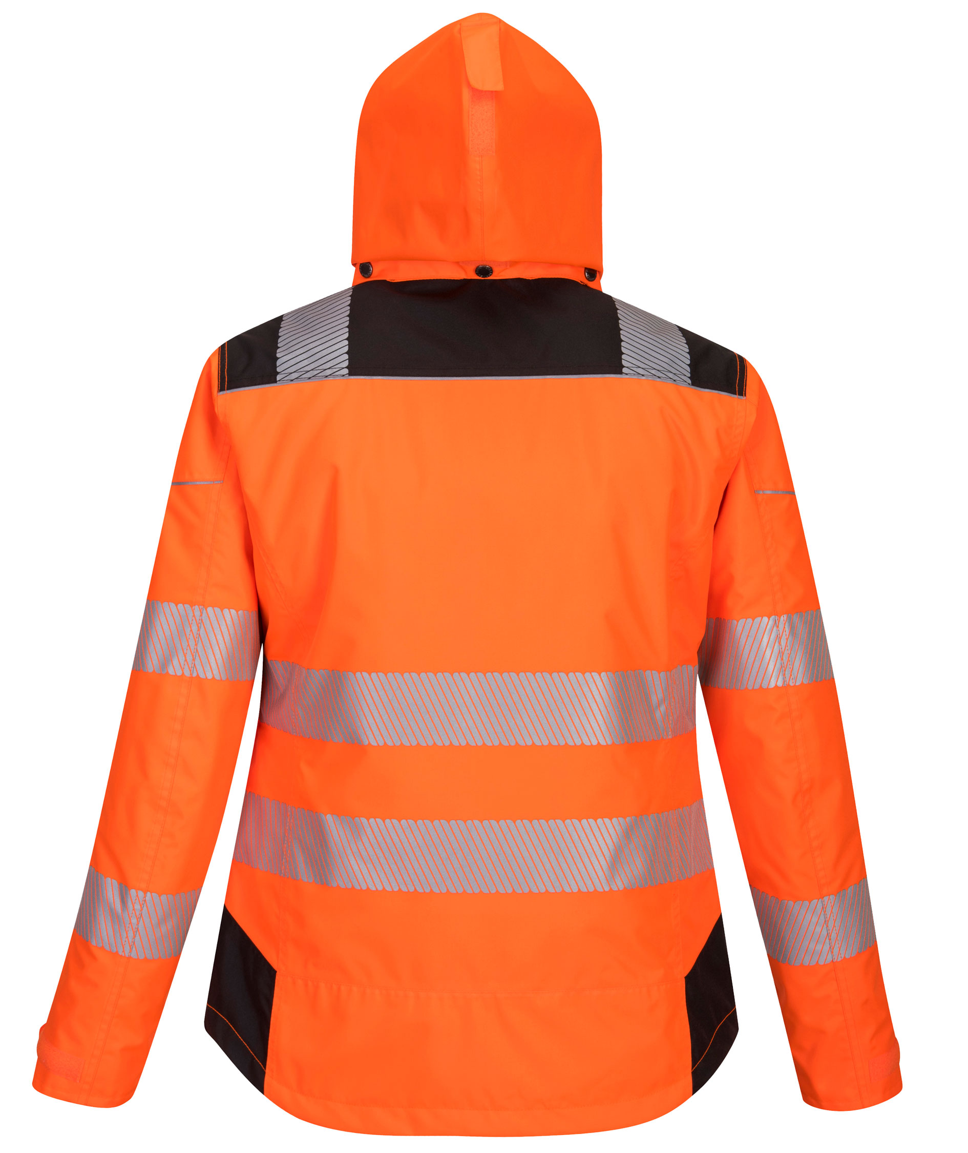 Portwest PW3 women's winter jacket, Hi-Vis Orange/Black