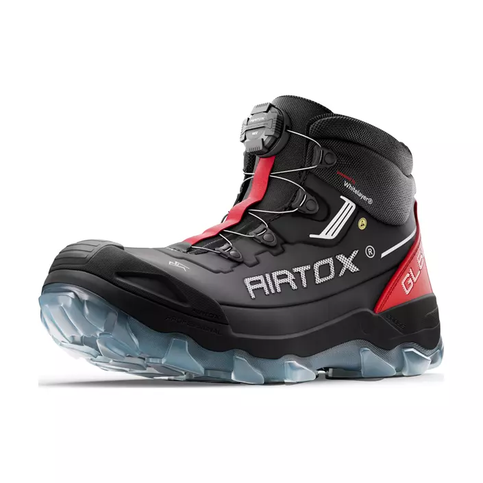 Airtox GL66 safety boots S3, Black/Red, large image number 1