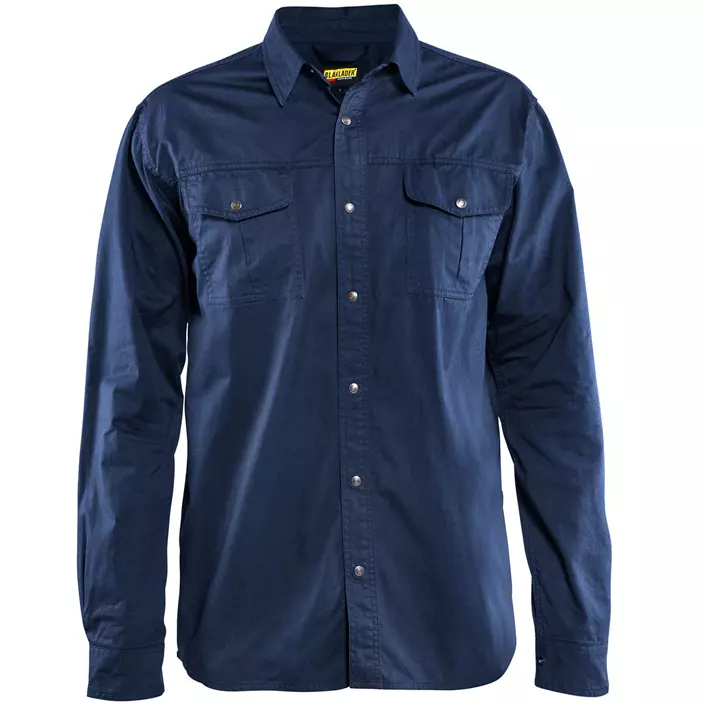 Blåkläder shirt, Marine Blue, large image number 0