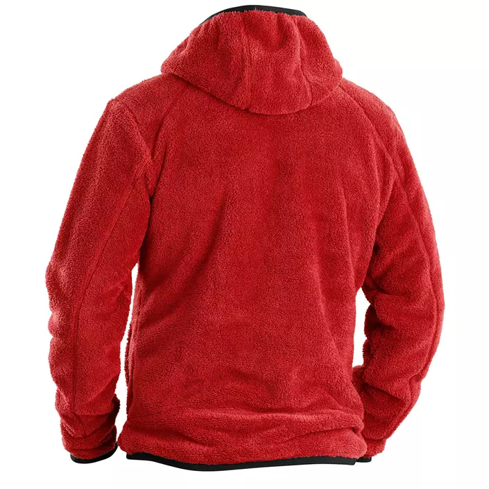 Blåkläder pile jacket, Red, large image number 1