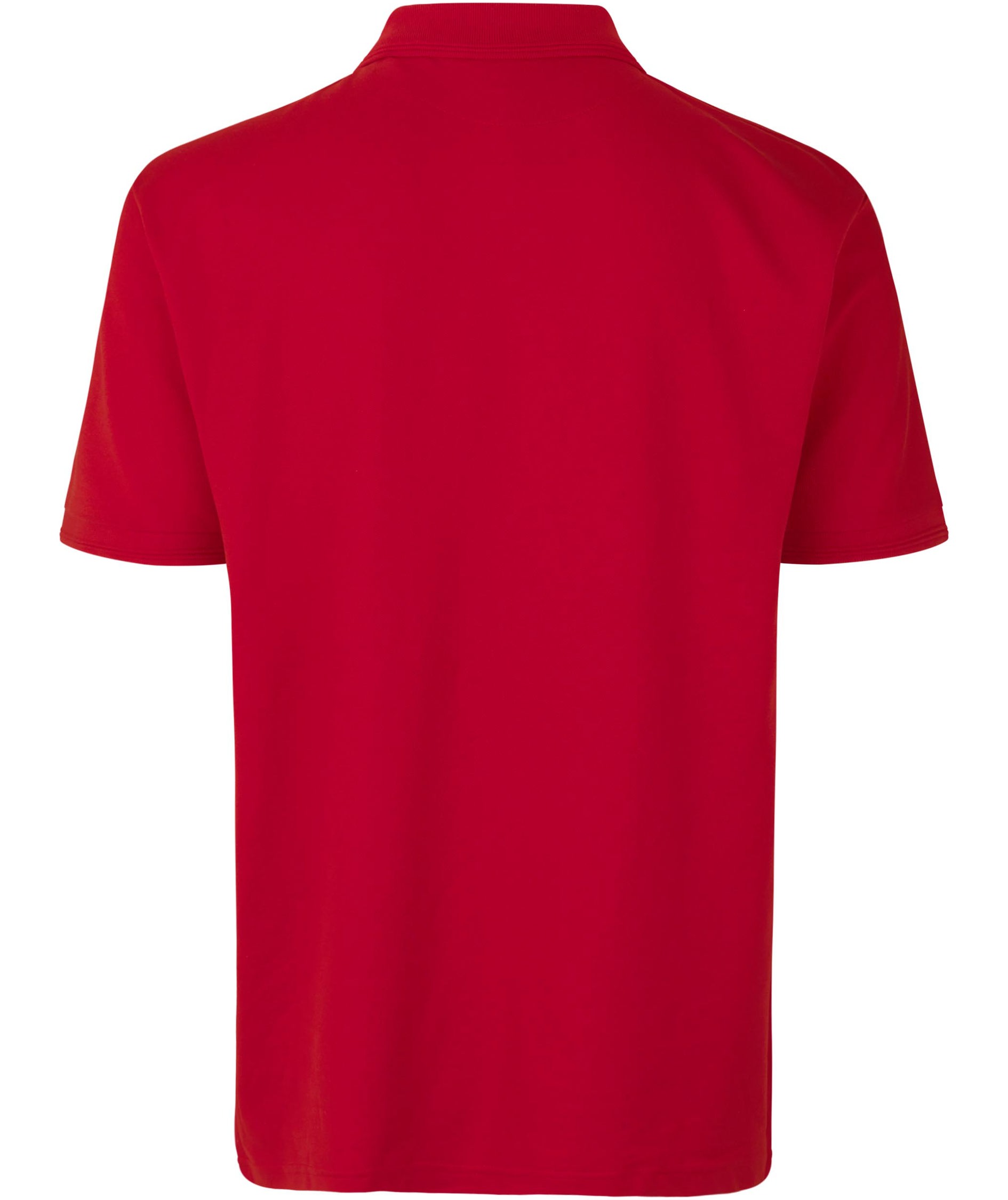 ID PRO Wear Polo shirt with press-studs, Red, large image number 1