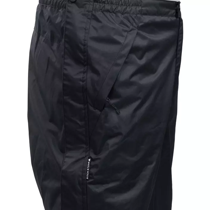 Pitch Stone Active-Pro regnbukser, Black, large image number 10