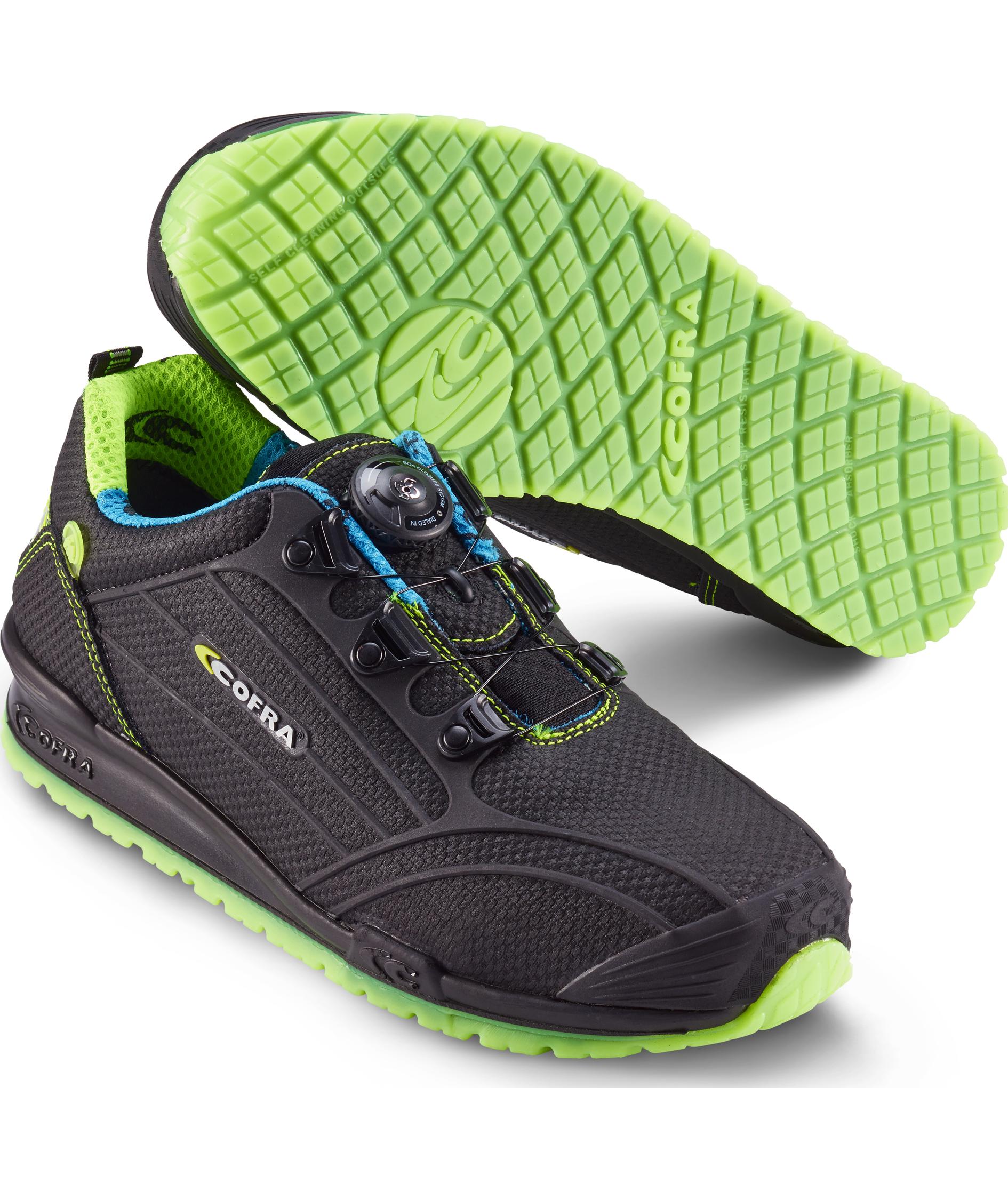 2nd quality product Cofra Burst safety shoes S3, Black