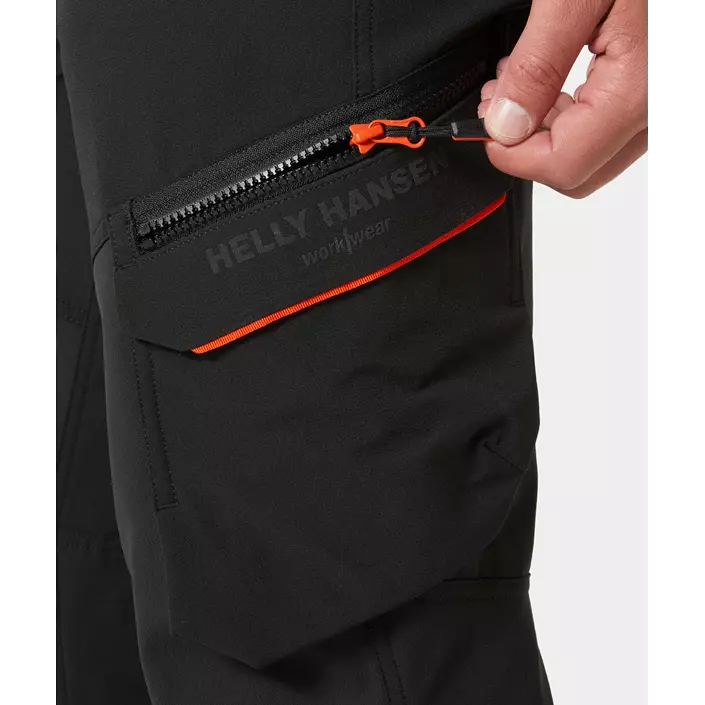 Helly Hansen Kensington work trousers Full stretch, Black, large image number 3