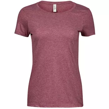 Tee Jays Urban Melange women's T-shirt, Wine melange