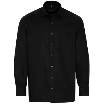 Eterna Uni Popeline Comfort fit shirt, Black