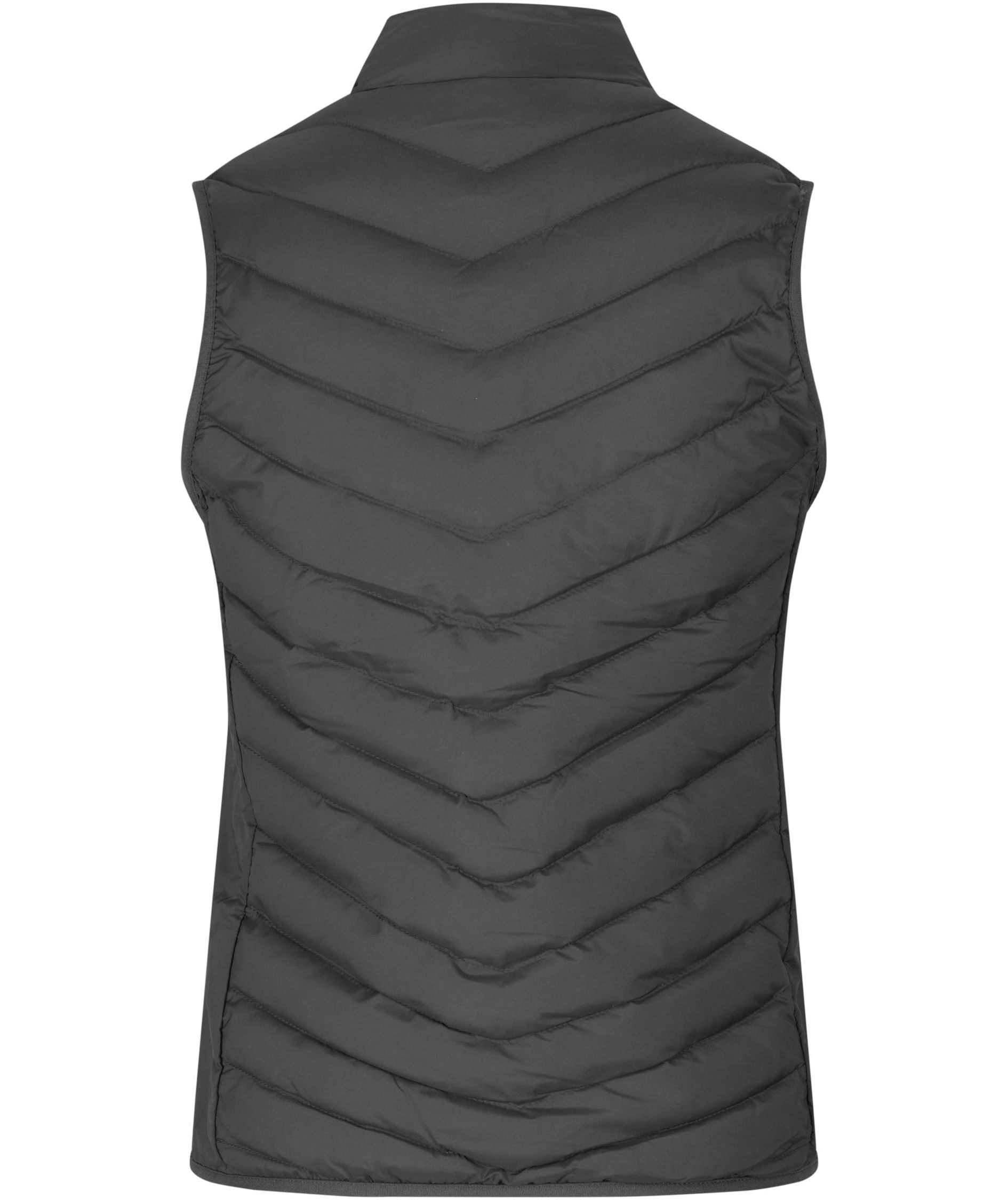 ID Stretch women's quilted vest, Silver Grey
