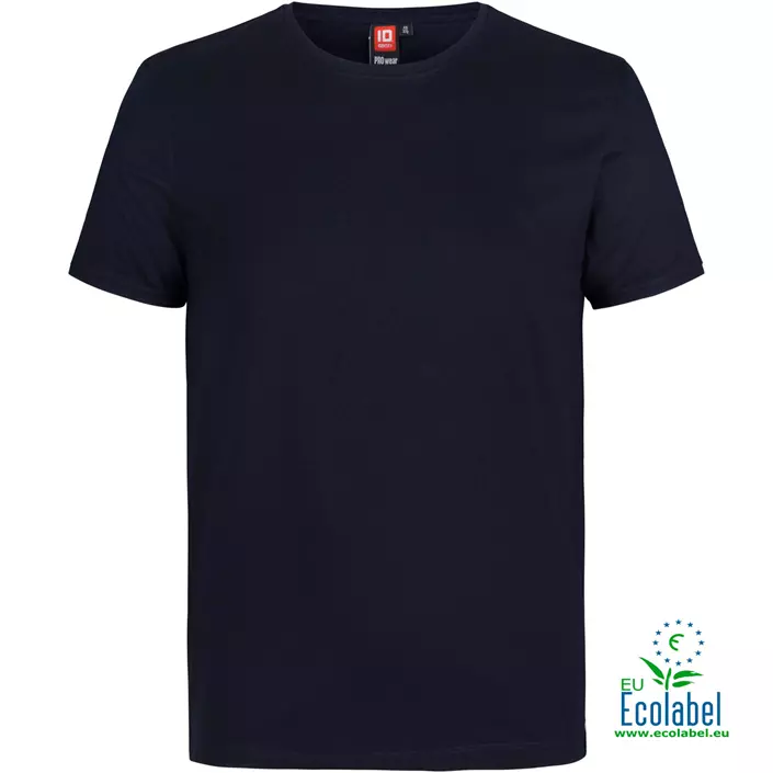 ID PRO wear CARE t-shirt with round neck, Navy, large image number 0