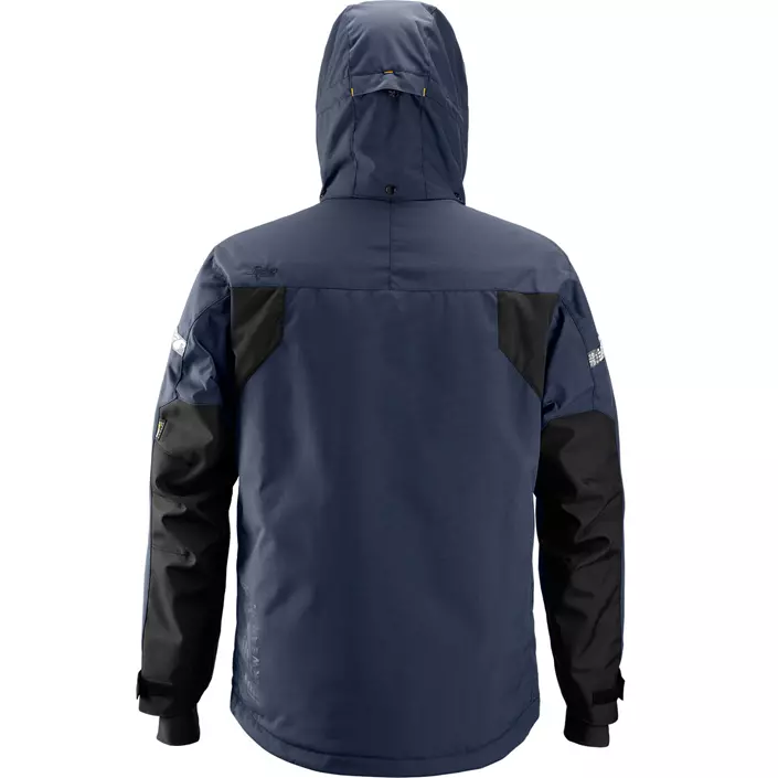 Snickers AllroundWork 37,5® waterproof vinterjacket 1102, Marine Blue/Black, large image number 1