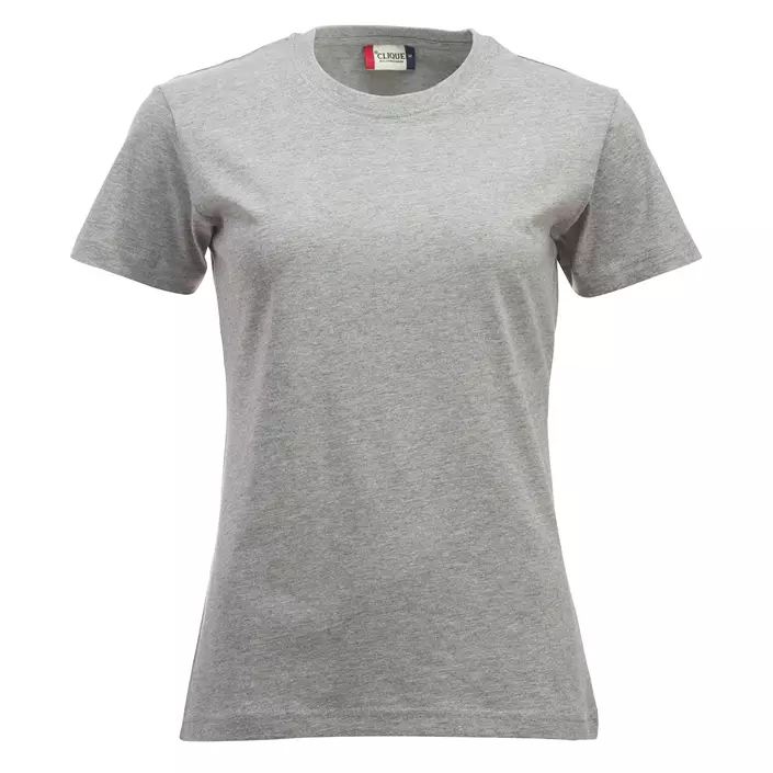 Clique New Classic dame T-shirt, Grå Melange, large image number 0