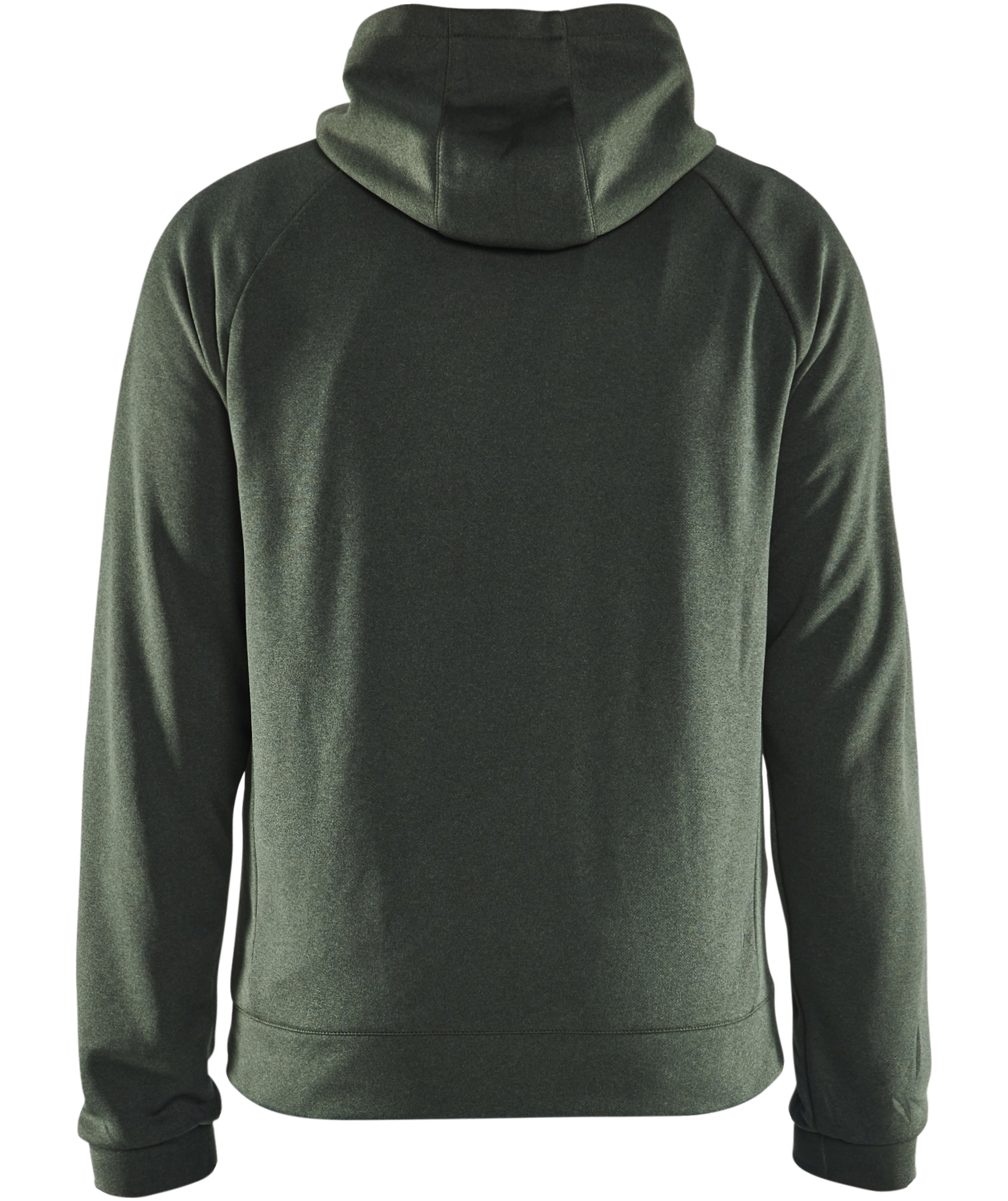 Bl&aring;kl&auml;der hybrid hoodie med dragkedja, H&ouml;stgr&ouml;nt/Svart