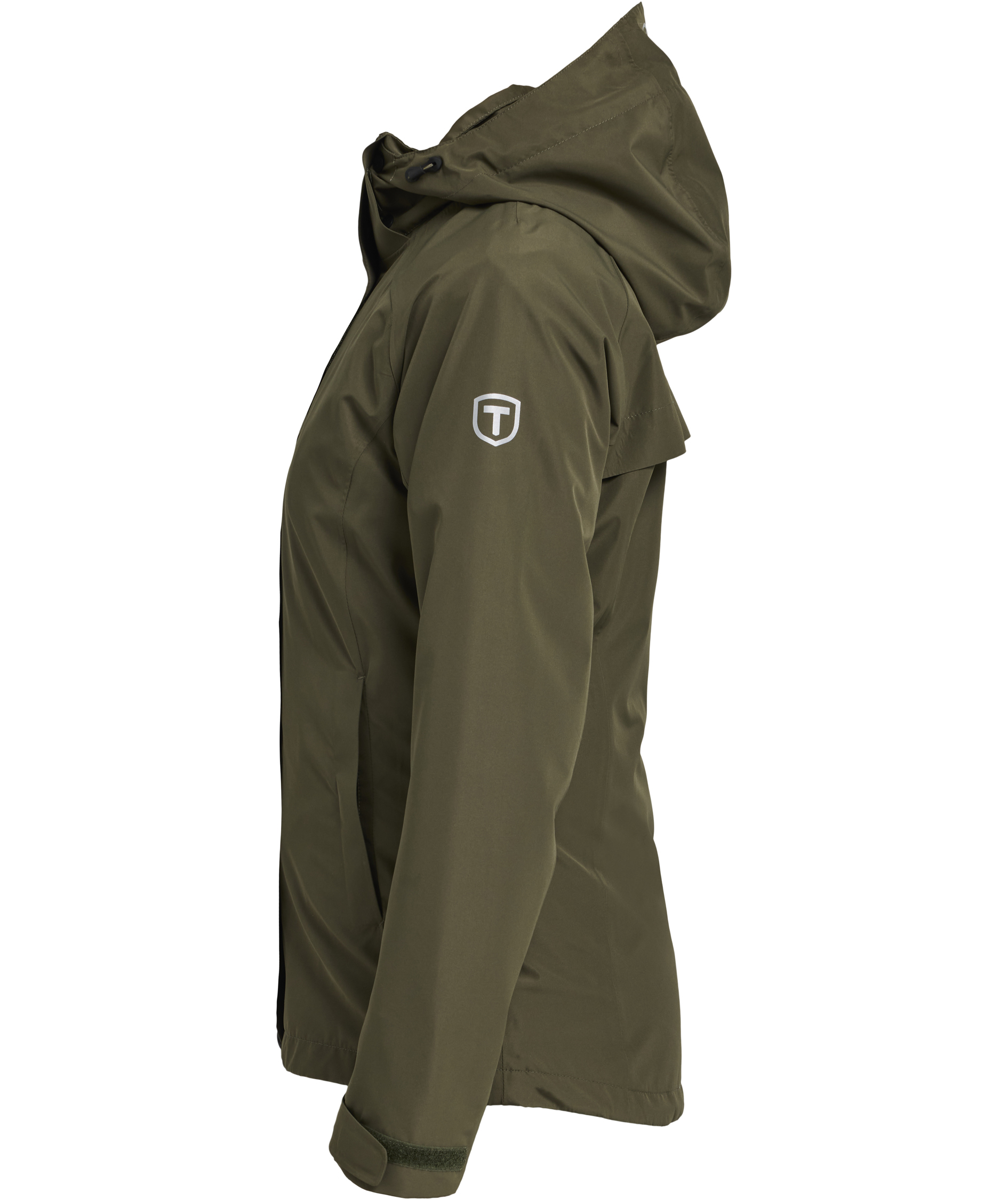 Tenson Westing women's rain jacket, Olive Green, large image number 4