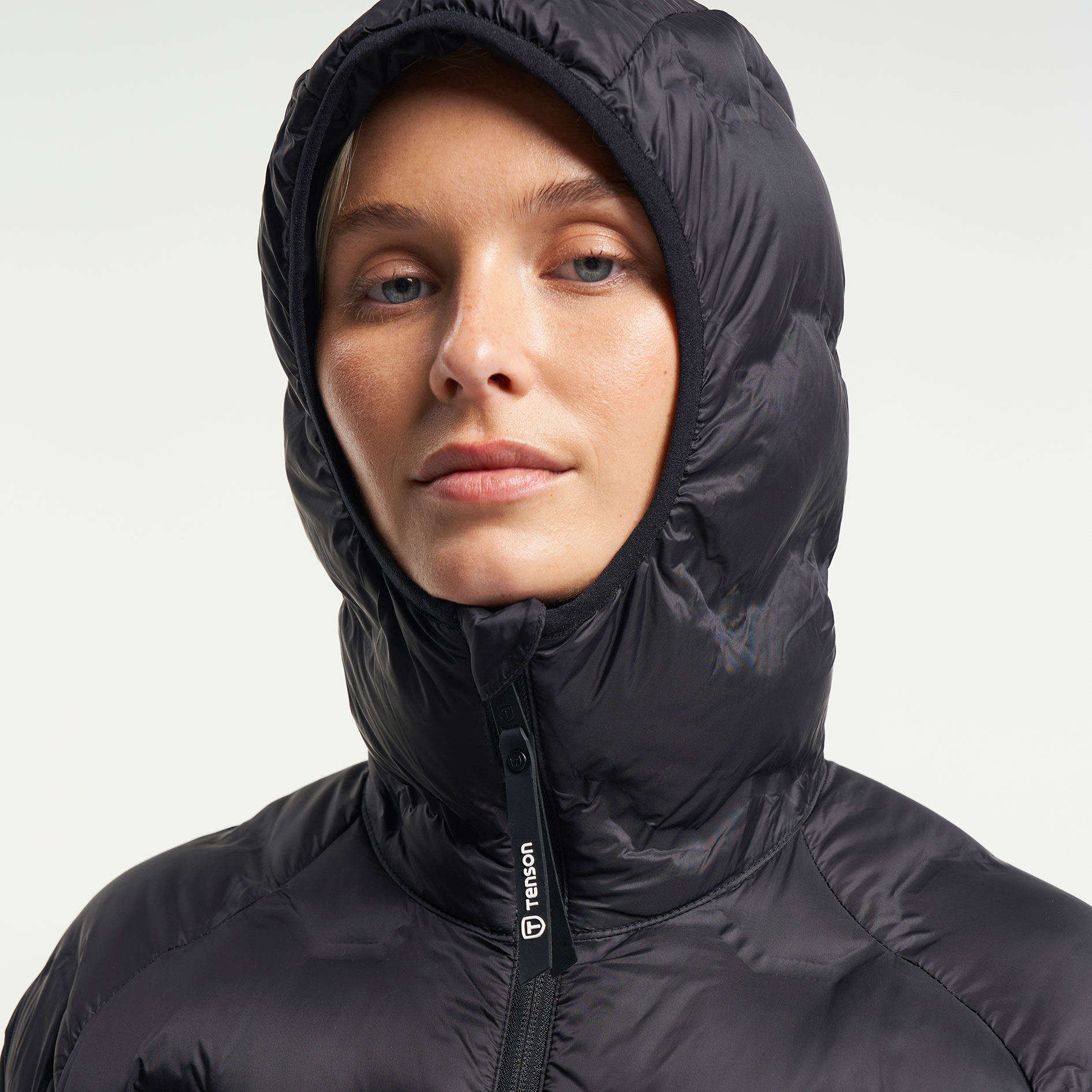 Tenson TXlite Shibui women's down jacket, Black, Black, large image number 5