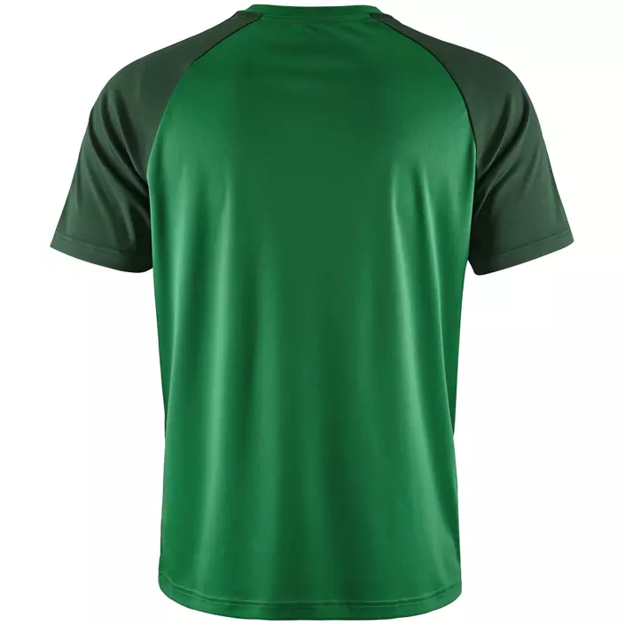 Craft Squad 2.0 Contrast Jersey T-Shirt, Team Green-Ivy, large image number 2