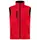 Clique lined softshell vest, Red, Red, swatch