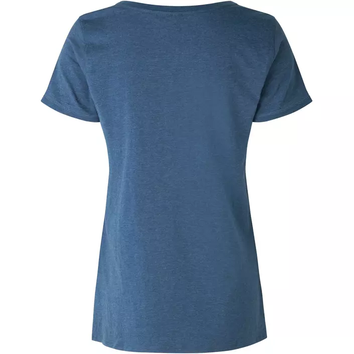 ID dame  T-shirt, Blå Melange, large image number 1
