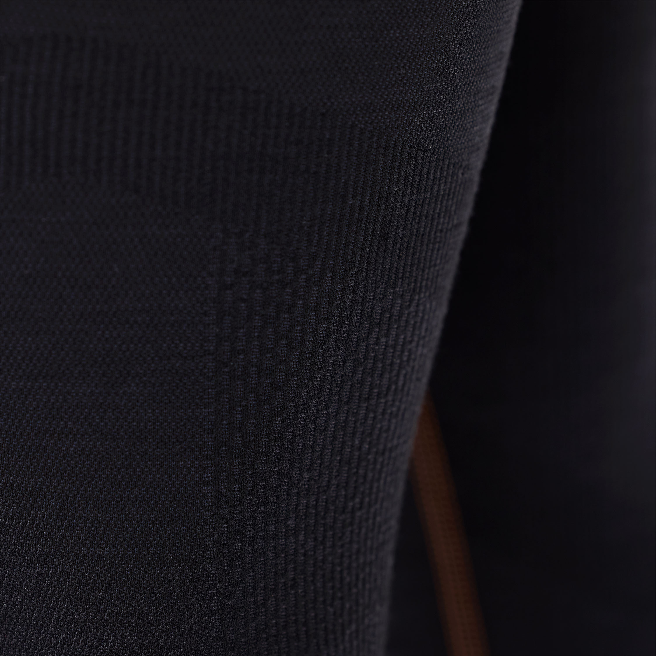 Snickers lang&aelig;rmet thermal crewneck with wool, Black, large image number 8