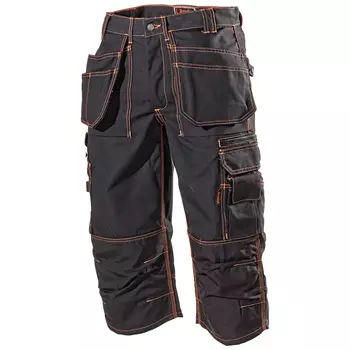 L.Brador craftsman knee pants 141PB, Black