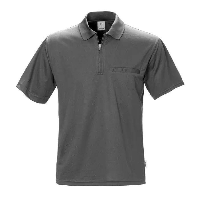 Fristads Coolmax® Polo T-skjorte 718, Grå, large image number 0