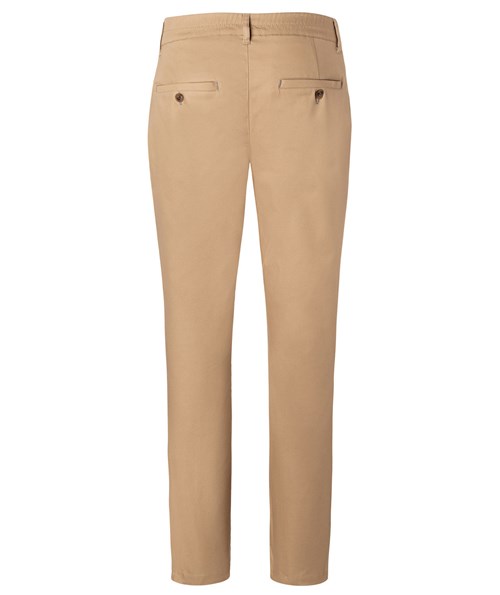 Karlowsky chino trousers with stretch, Sahara, large image number 2