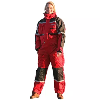 Ocean thermal coverall, Red/Black