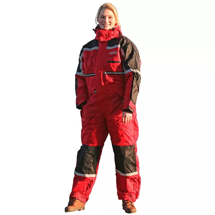 Ocean thermal coverall, Red/Black, large image number 0