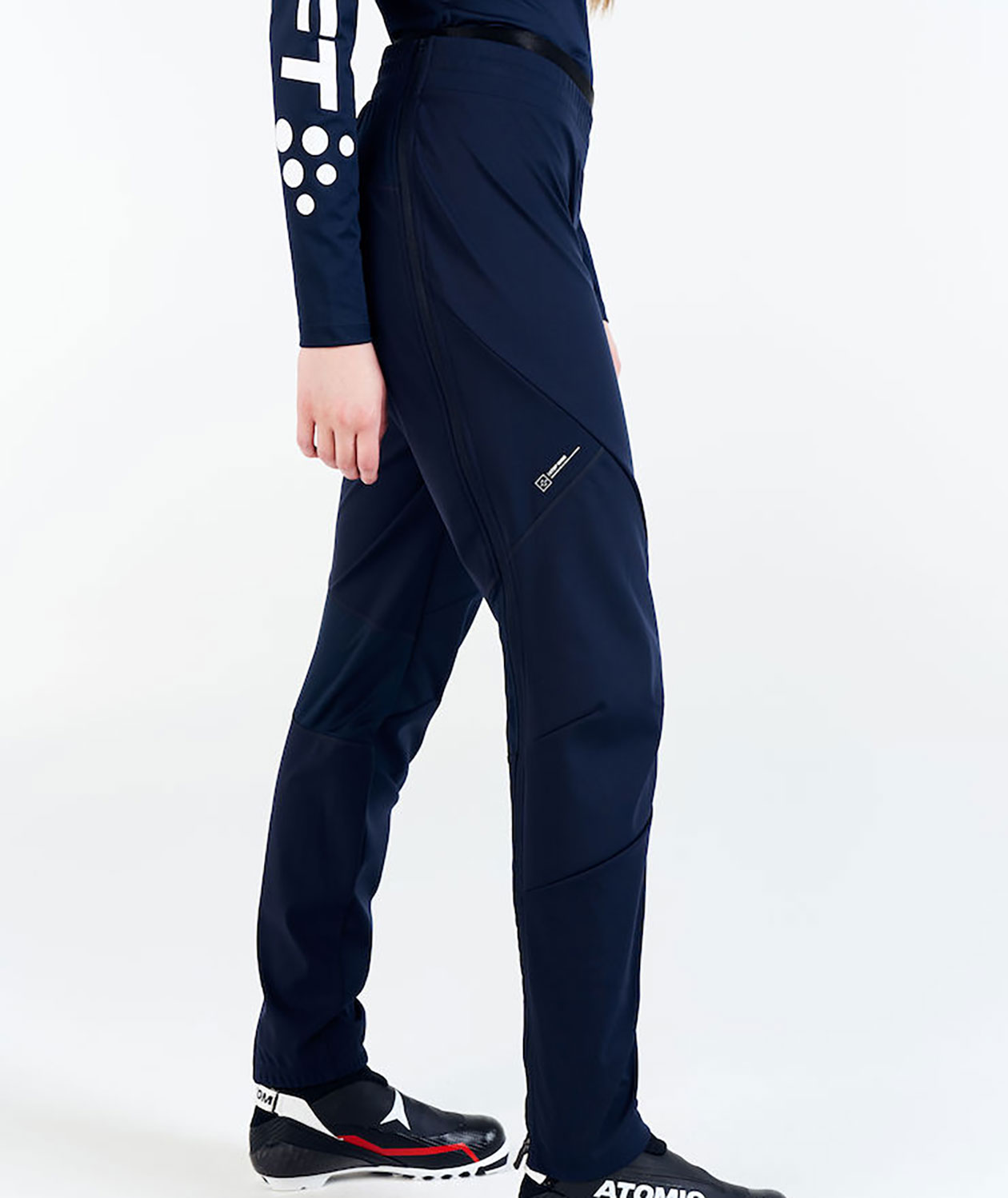 Craft Nordic Ski Club women's ski pants, Blaze, large image number 3