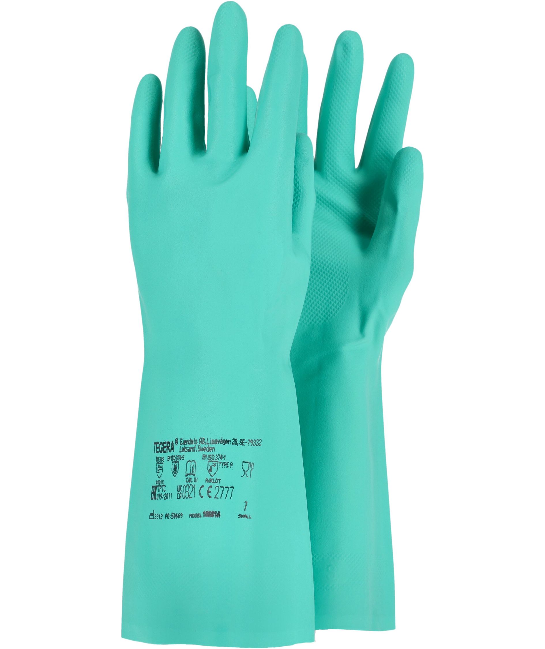 Tegera 18601A Chemforce chemical-resistant gloves, Green, large image number 4