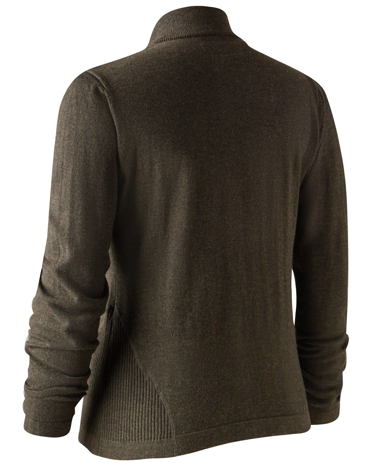 Deerhunter Lady Darlington Strick Cardigan mit Merinowolle, Dark Elm