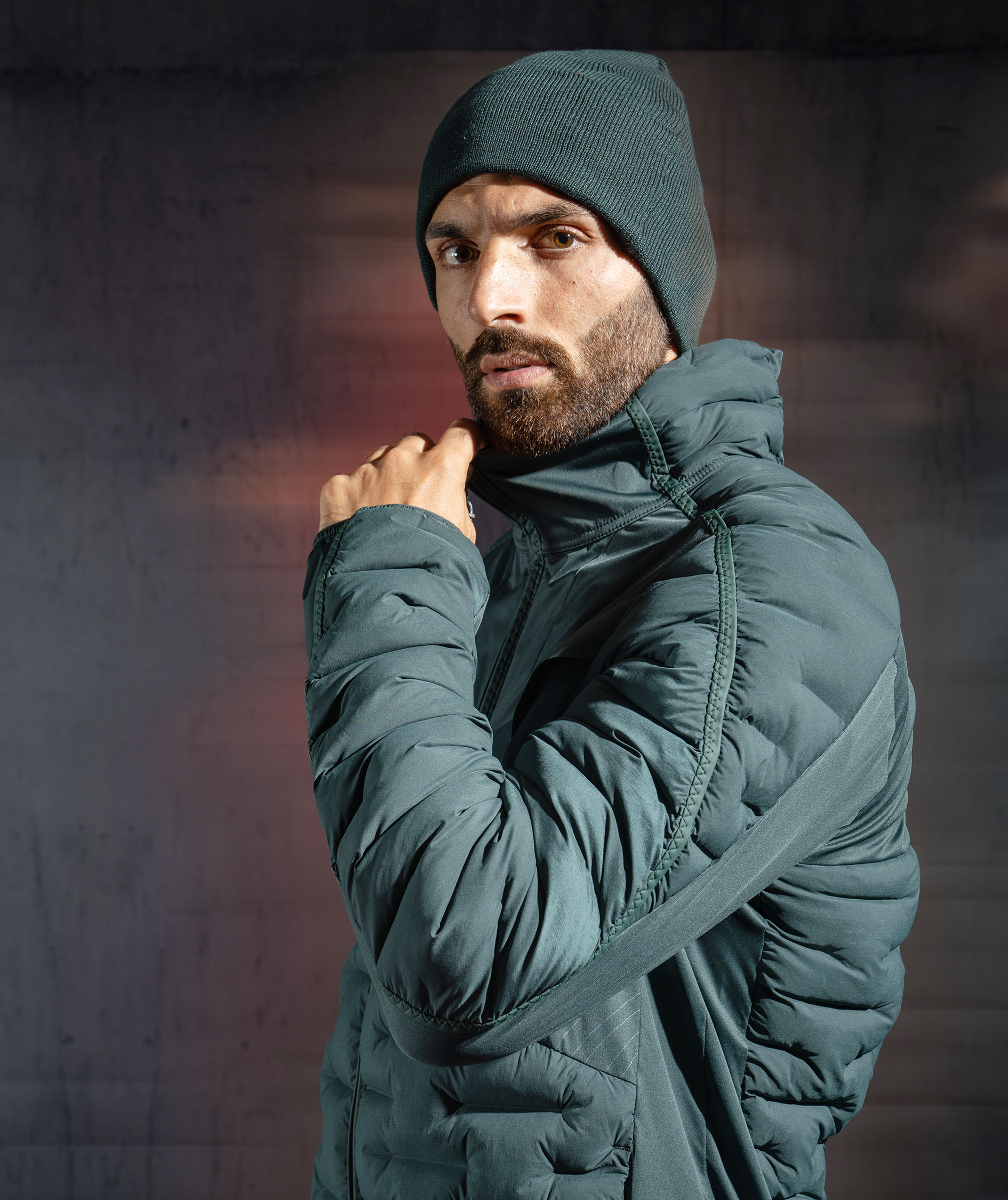 Mascot Customized vadderad jacka, Skogsgr&ouml;n, large image number 1