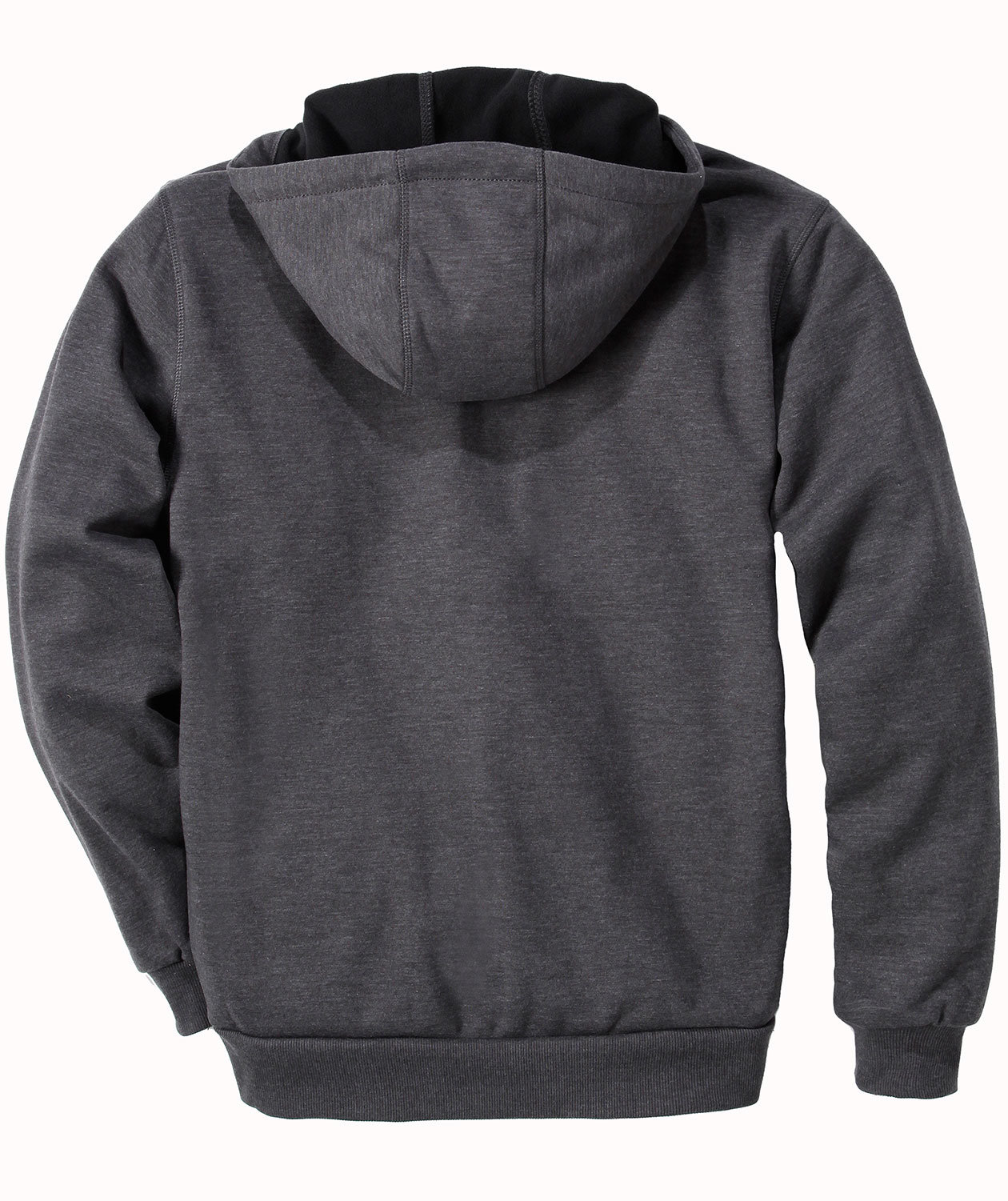Carhartt Wind fighter hoodie med dragkedja, Antracitgr&aring;