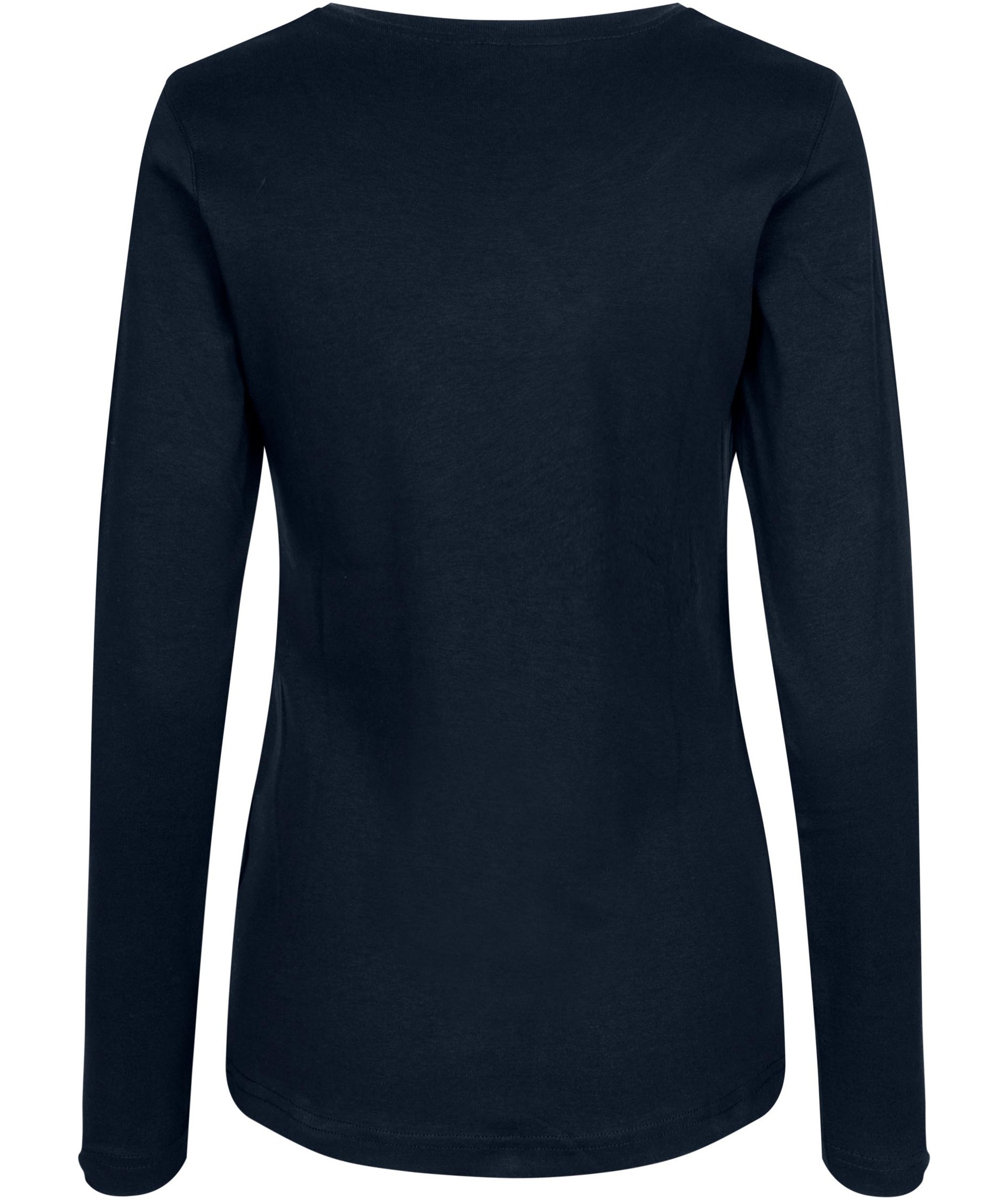 ID Interlock  Lang&auml;rmliges Damen T-shirt, Marine