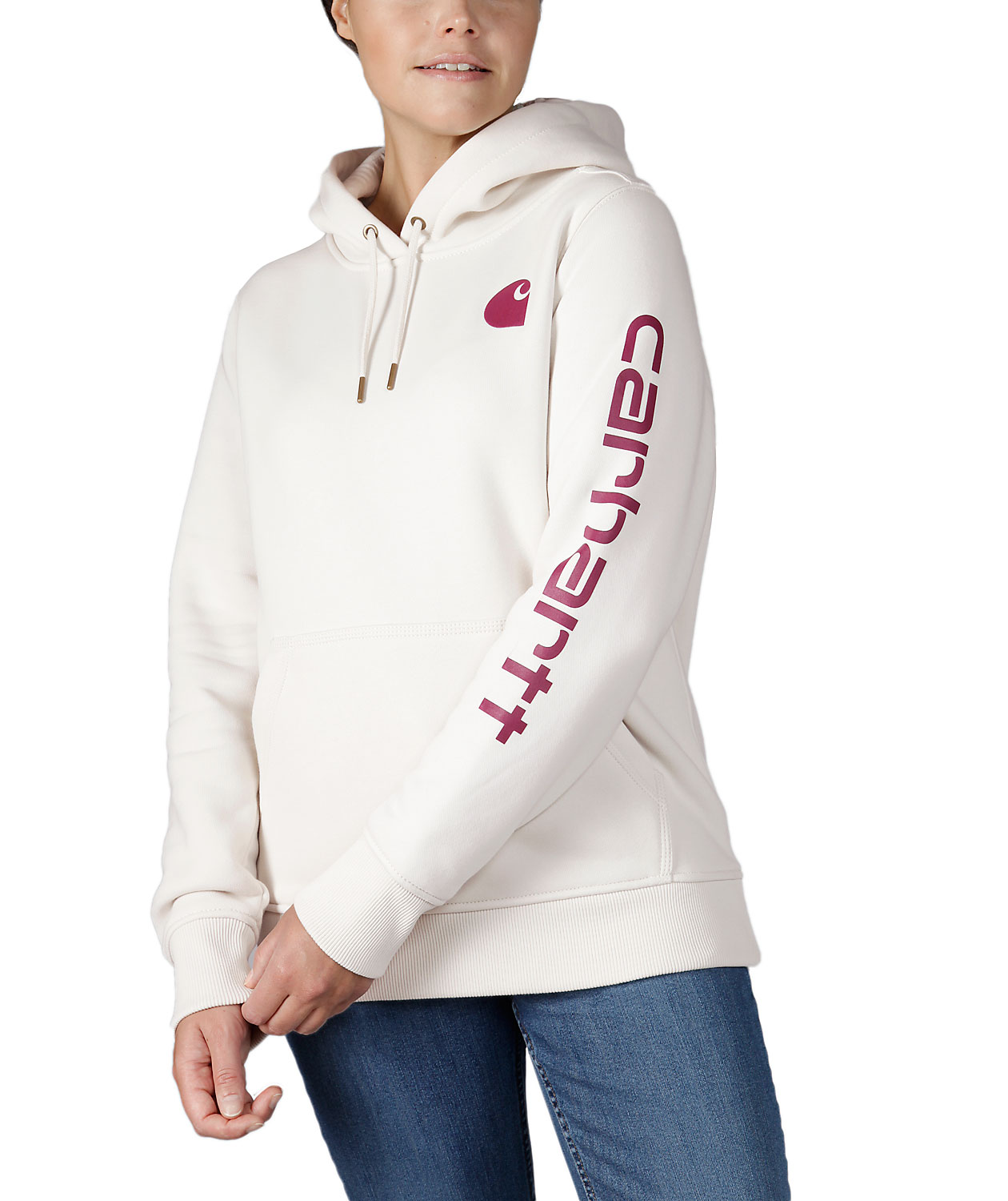 Carhartt Clarksburg Damen Kapuzensweatshirt, Malz, large image number 4