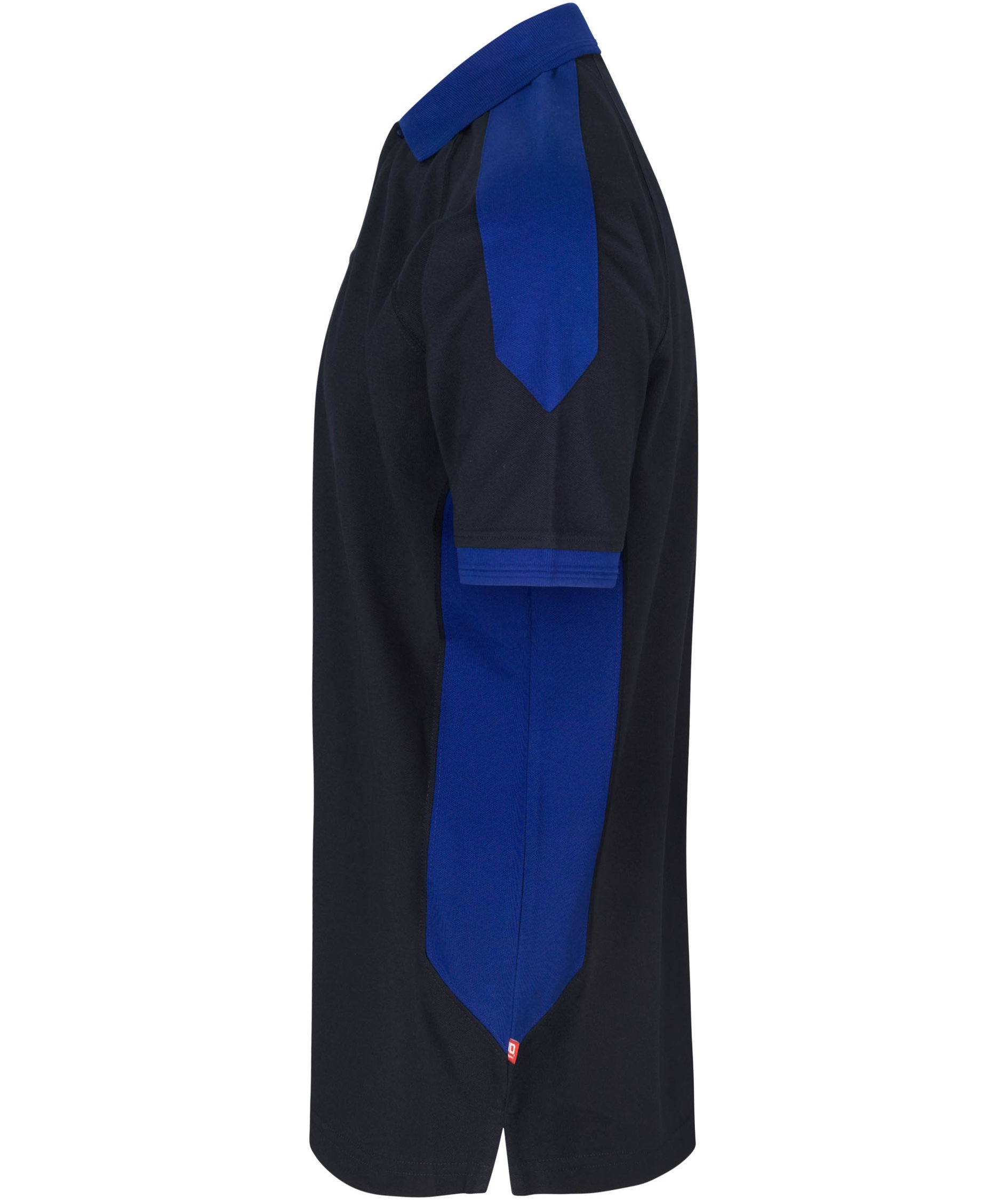 ID Pro Wear kontrast Polo T-shirt, Marine, large image number 2