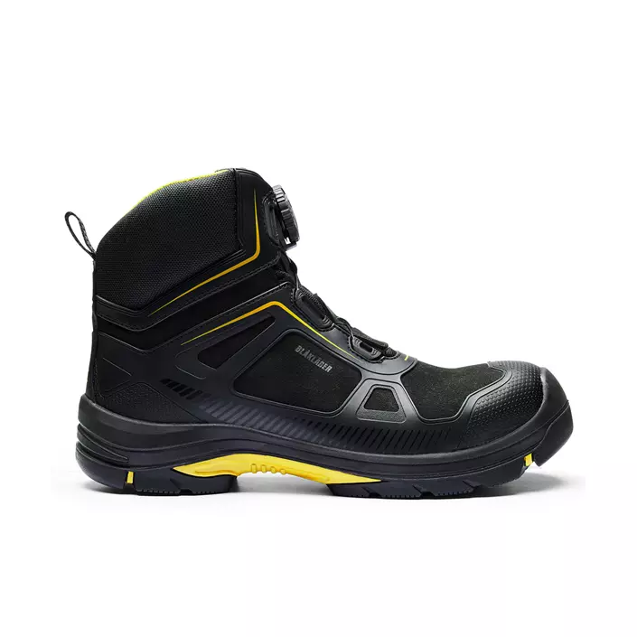 Blåkläder Gecko safety boots S3, Black/Yellow, large image number 0