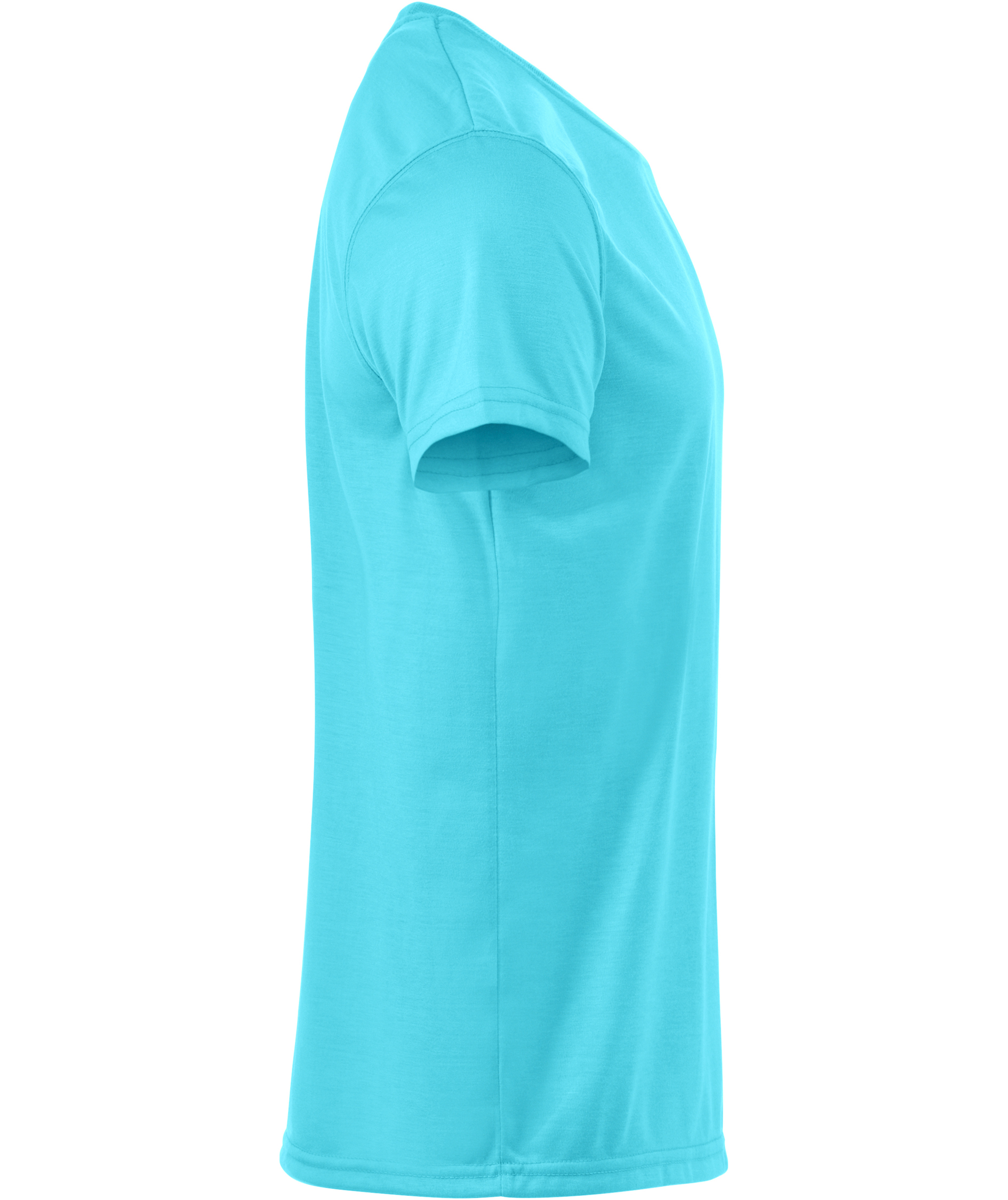 Clique Neon-T T-shirt, Neon Blue, large image number 2