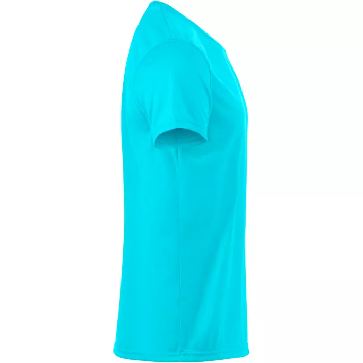 Clique Neon-T T-Shirt, Neon Blue, large image number 2