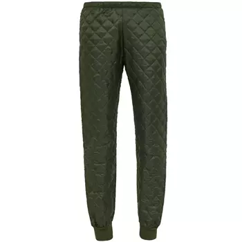 Elka thermal trousers, Olive Green