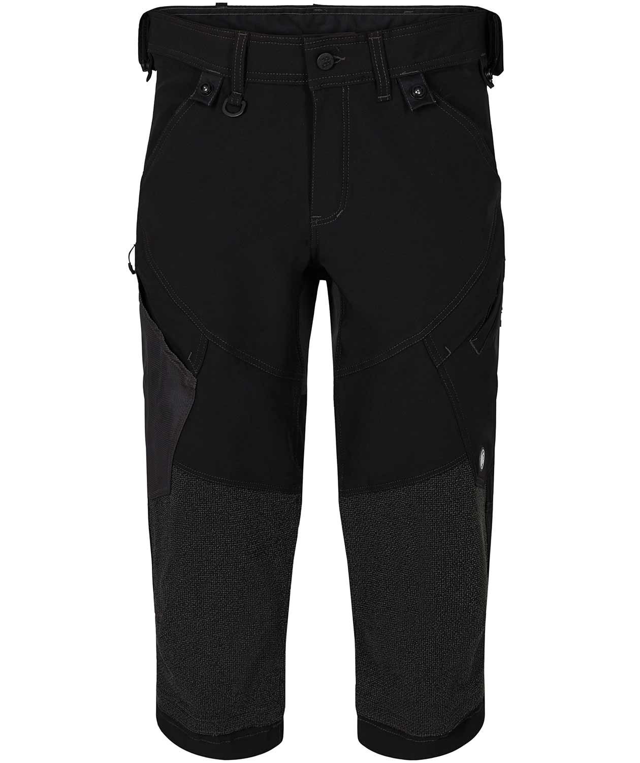 Engel X-treme arbetspiratbyxa full stretch, Svart, Svart, swatch