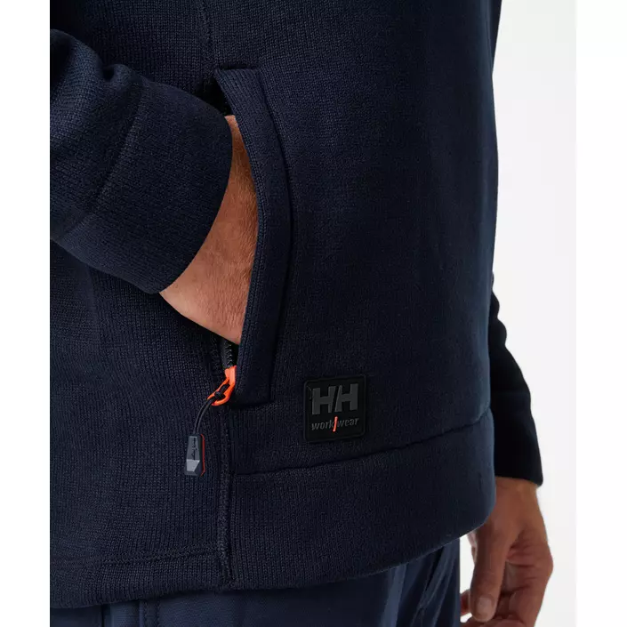 Helly Hansen Kensington half-zip fleece sweater, Navy, large image number 4