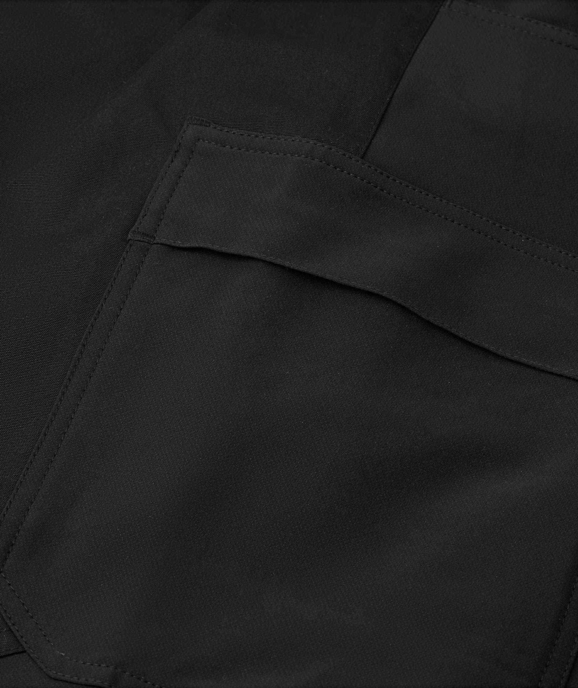 ID Hybrid stretch bukser, Sort, large image number 3